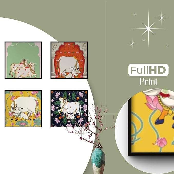 Pichwai Handmade Wall Painting - Image 6